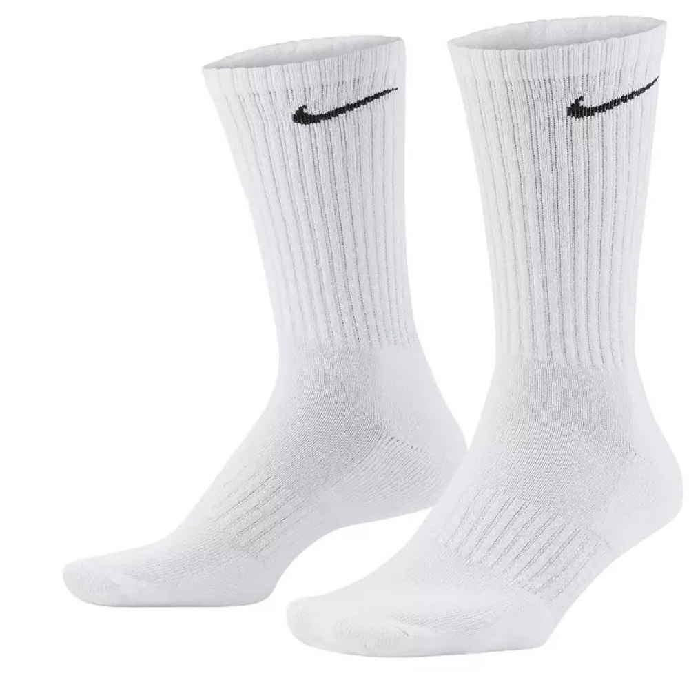 Classic white nike crew socks